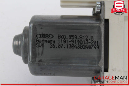 14-17 Audi SQ5 Rear Right Passenger Side Window Regulator Motor 8K0959812A OEM