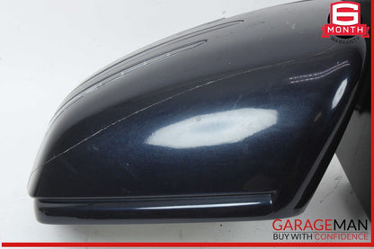12-16 Mercedes X166 GL550 GL450 Left Side Door Rear View Mirror w/ Blind Spot