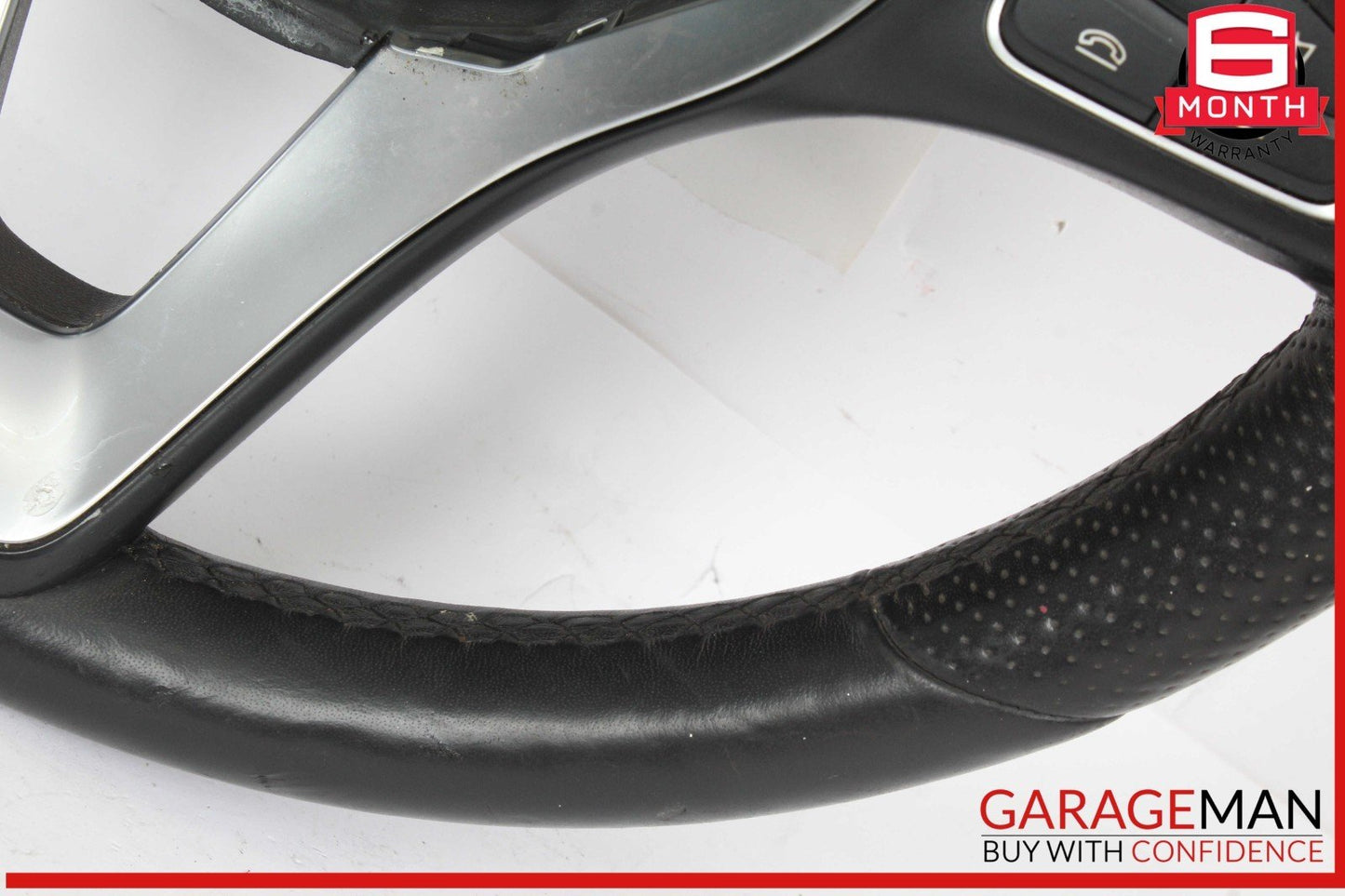 18-20 Mercedes X253 GLC350e Front Left Side Steering Wheel w/ Paddle Shifters