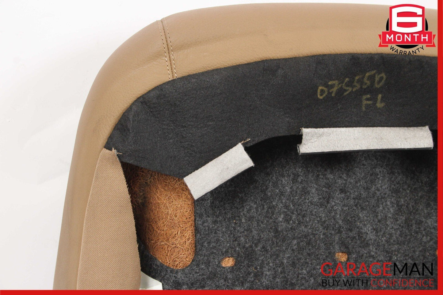 07-09 Mercedes W221 S450 S550 Front Left Driver Side Top Upper Seat Cushion OEM