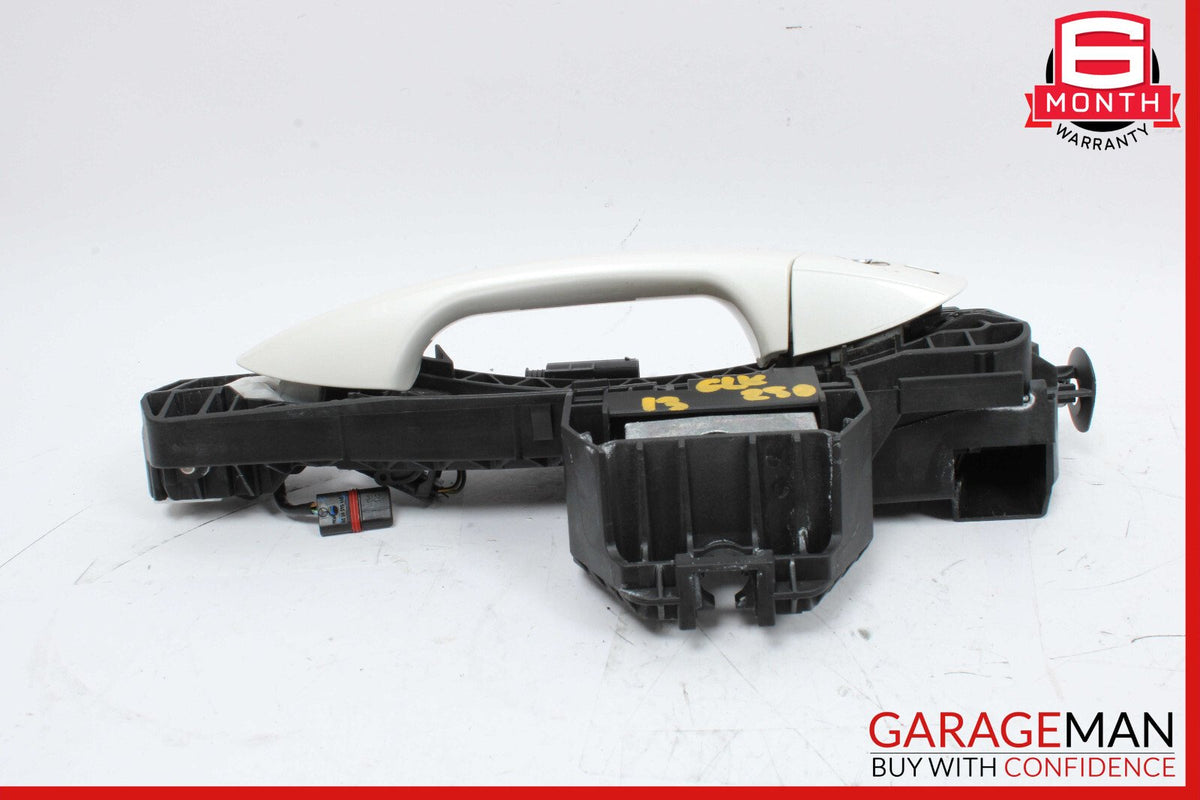 10-15 Mercedes X204 GLK250 Front Left Side Exterior Door Handle Keyless Go OEM
