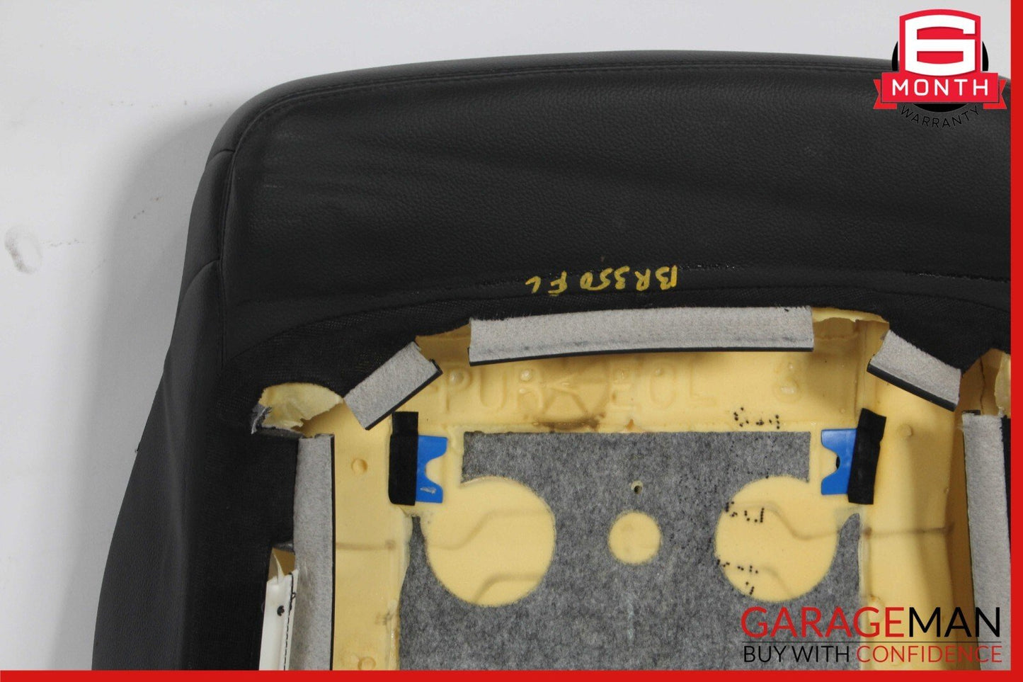 09-13 Mercedes W164 ML350 R350 Front Left Side Upper Seat Cushion Cover Black