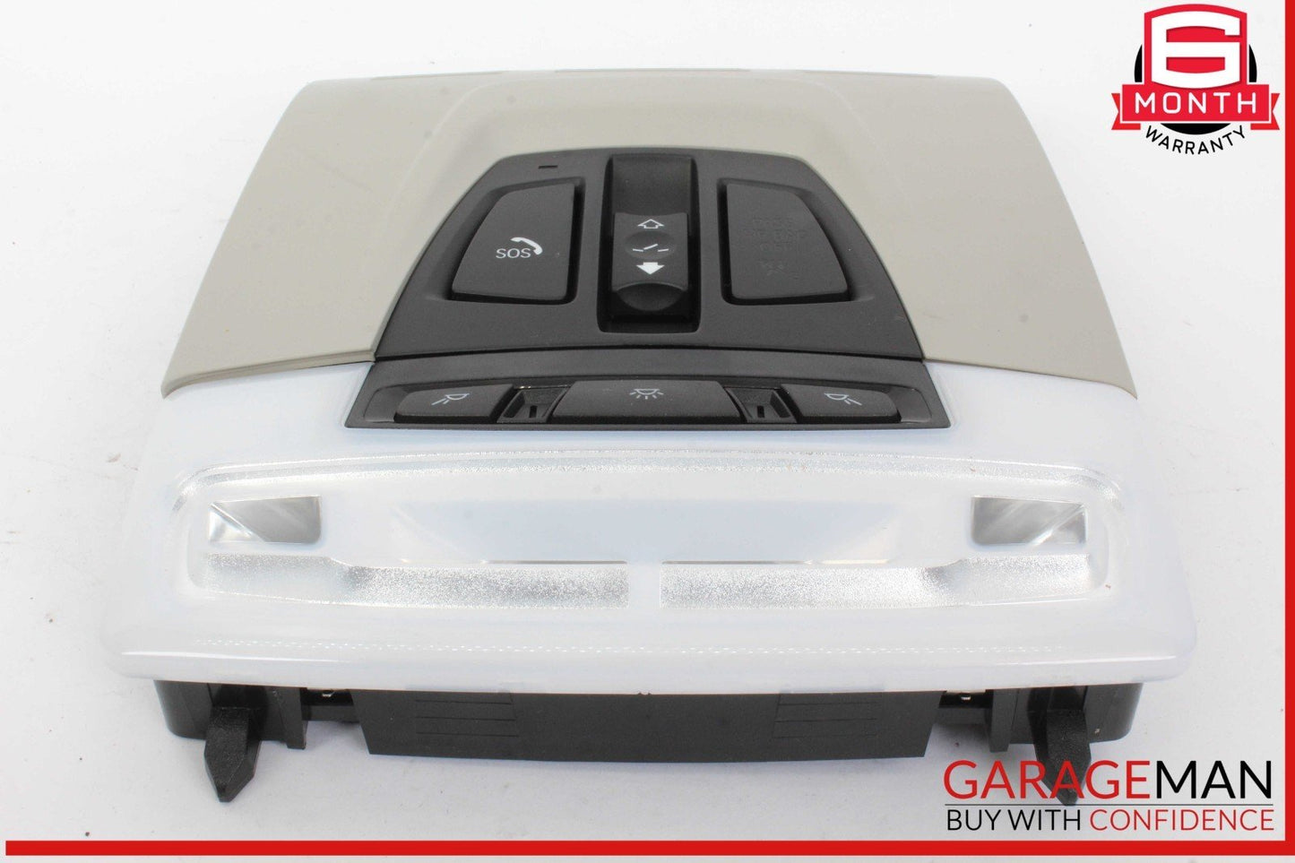 14-21 BMW i3 I01 i8 I12 F85 X5 X6 Roof Console Dome Light Switch Lamp OEM