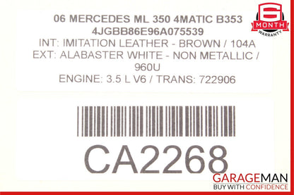 06-13 Mercedes W164 ML350 GL450 R350 Front Left Side Door Control Module OEM