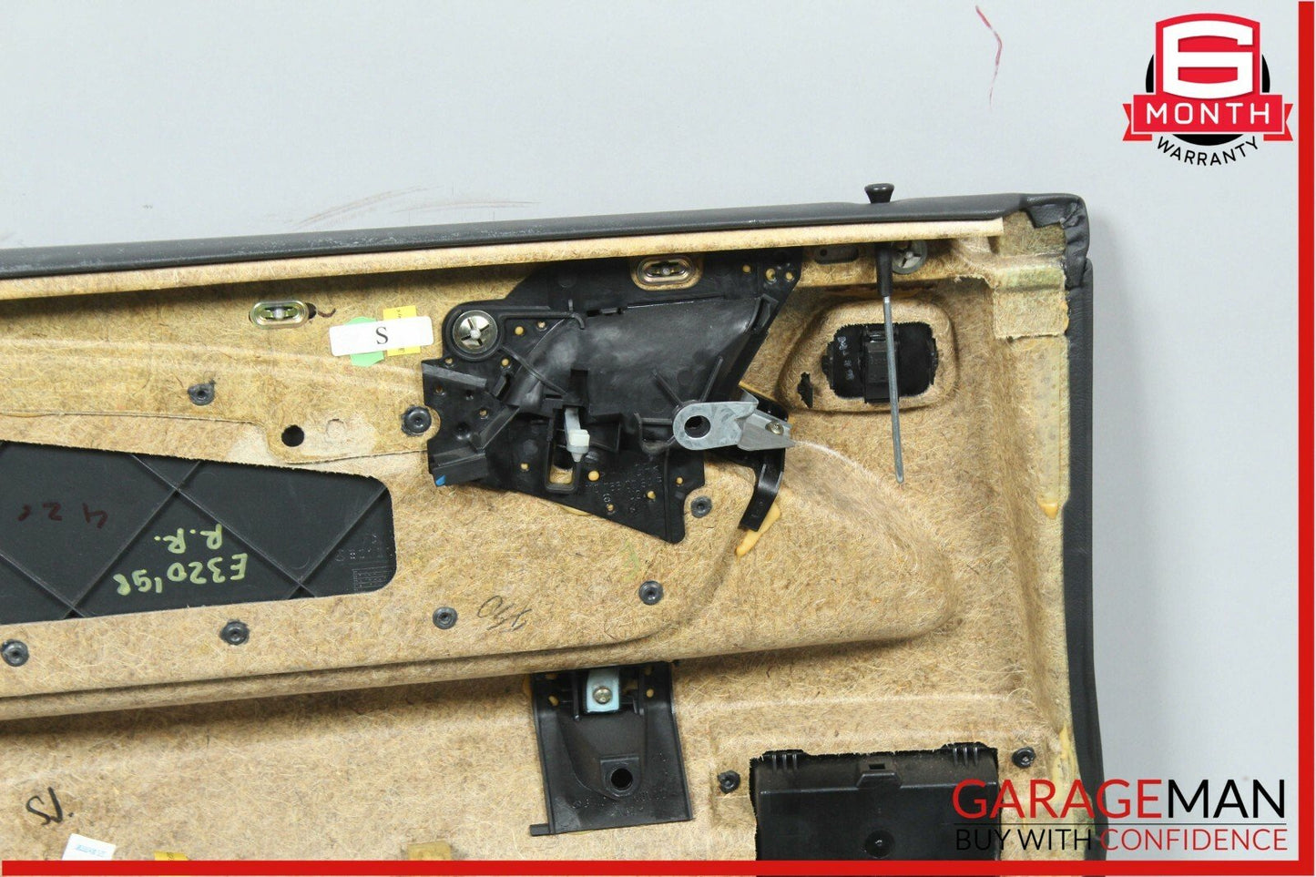 96-02 Mercedes W210 E320 Rear Right Passenger Side Interior Door Panel OEM