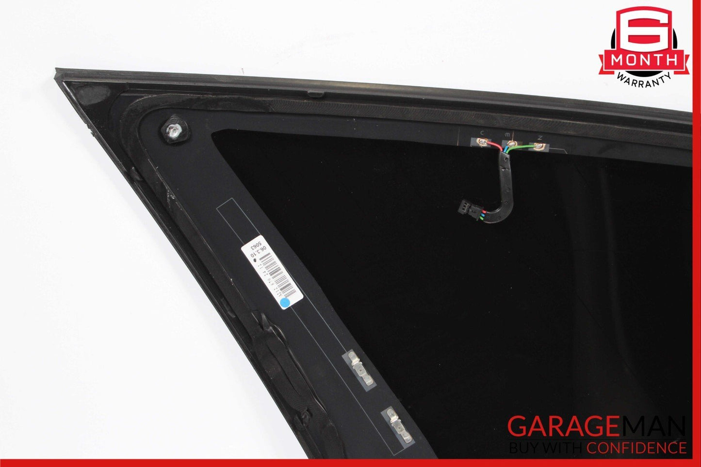 11-17 Mercedes W212 E350 4Matic Rear Right Side Quarter Door Window Glass OEM