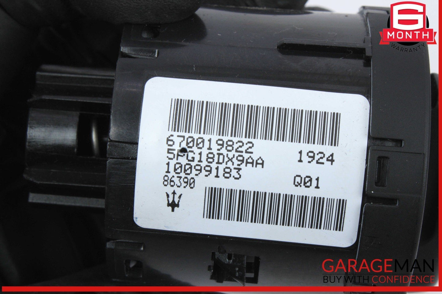 14-17 Maserati Ghibli Dash Headlight Head Light Lamp Control Switch 670019822