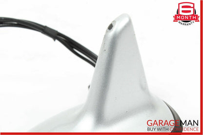 07-13 Mercedes W221 S550 S63 AMG S600 Top Shark Fin Antenna Roof GPS Silver OEM