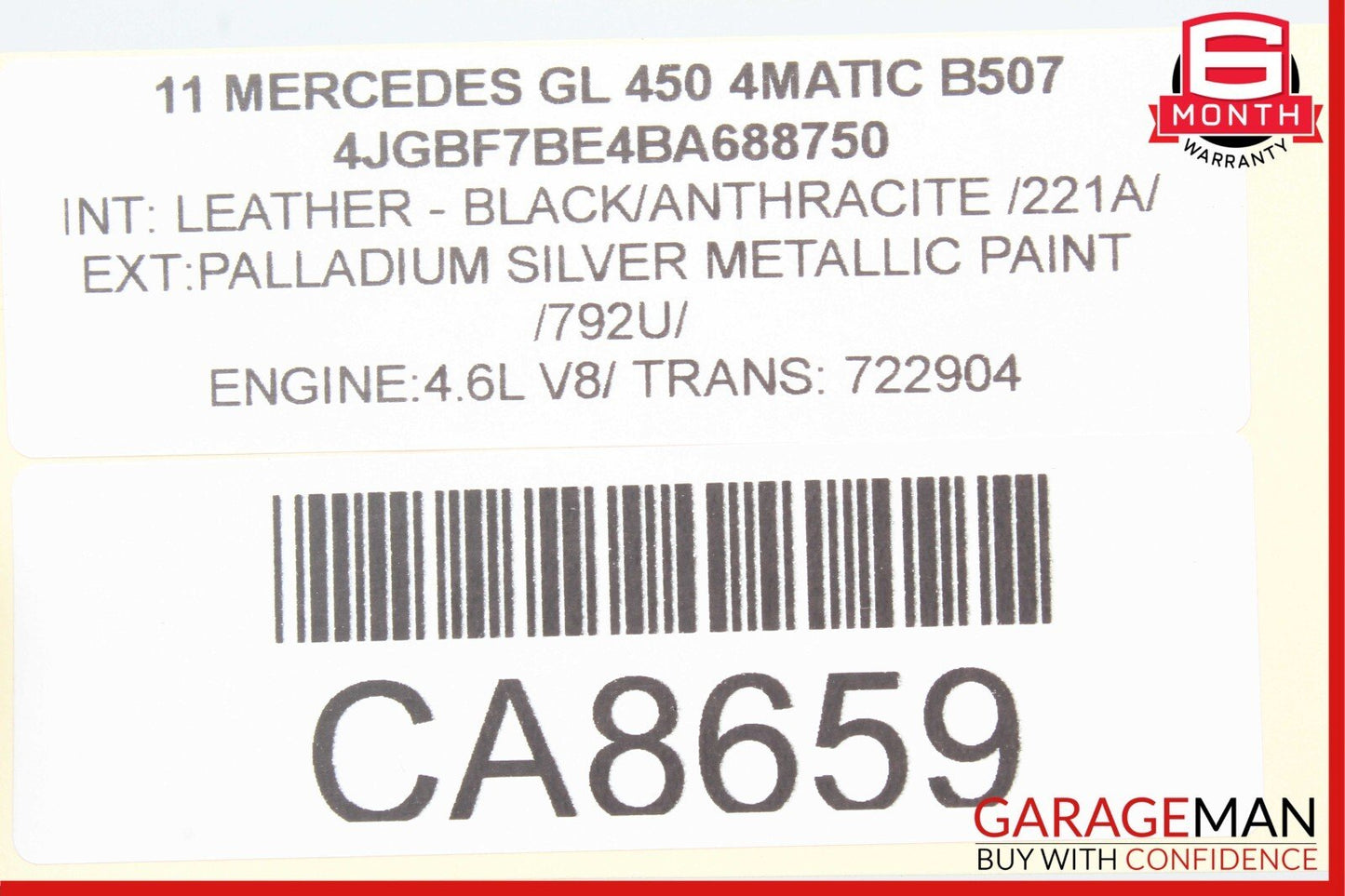 08-20 Mercedes R172 SLK350 Front Right Passenger Side Seat Control Module OEM