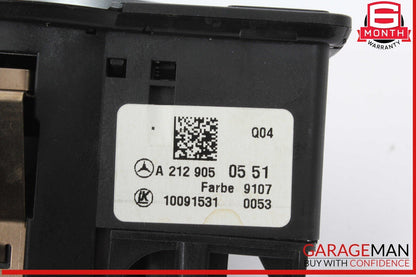 08-20 Mercedes X166 GL450 4MATIC Headlight Fog Light Switch Control Module OEM