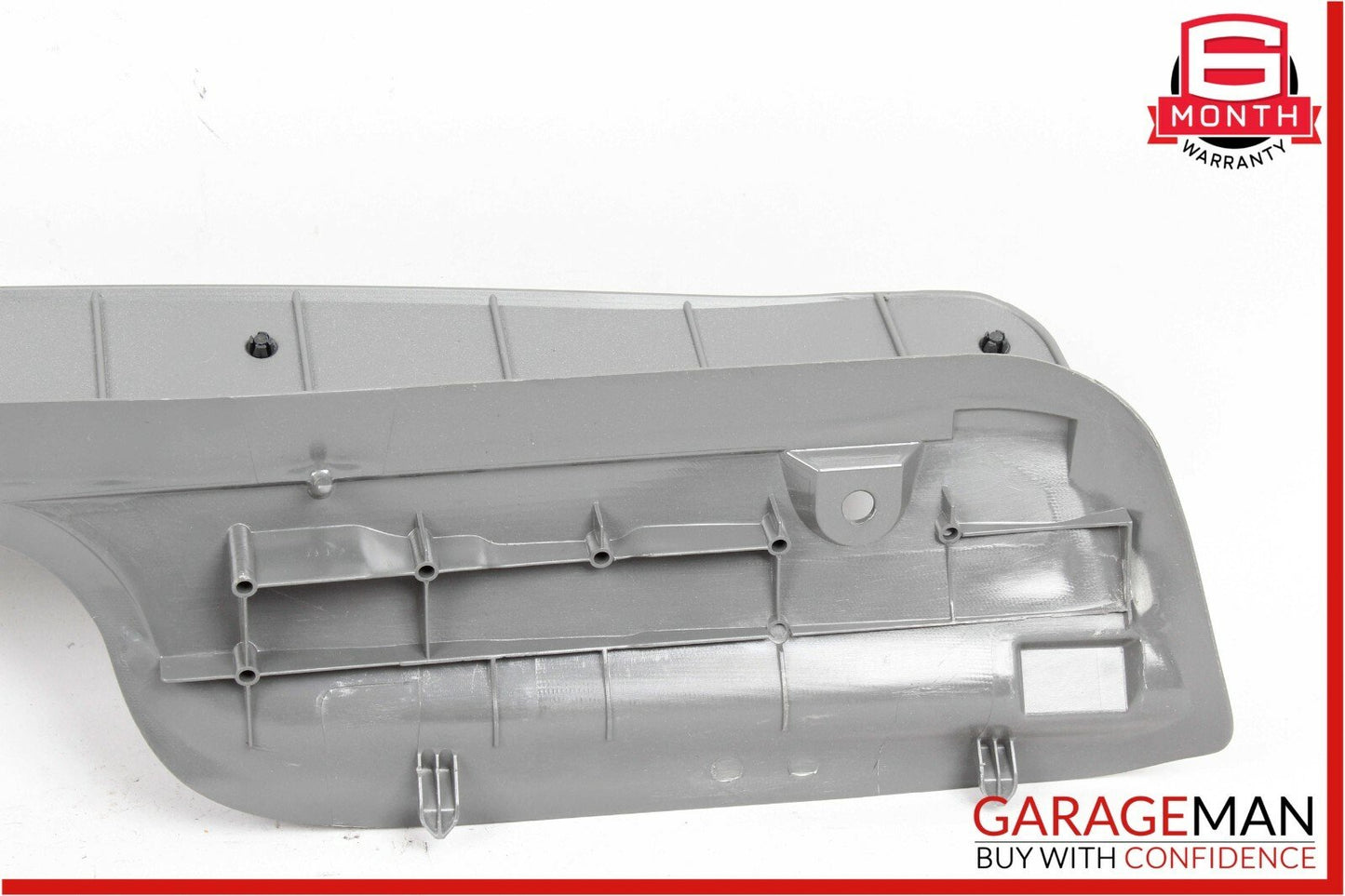 03-08 Mercedes R230 SL550 Rear Trunk Divider Wall Paneling Trim Cover Panel Gray