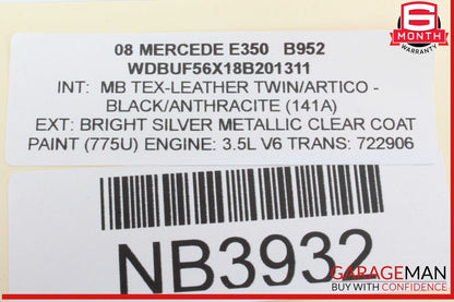 03-11 Mercedes W211 E350 CLS550 Body Control Module BCM 2115458532 OEM
