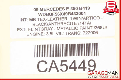 03-09 Mercedes W211 E350 E550 Front Left Driver Side Door Control Module OEM