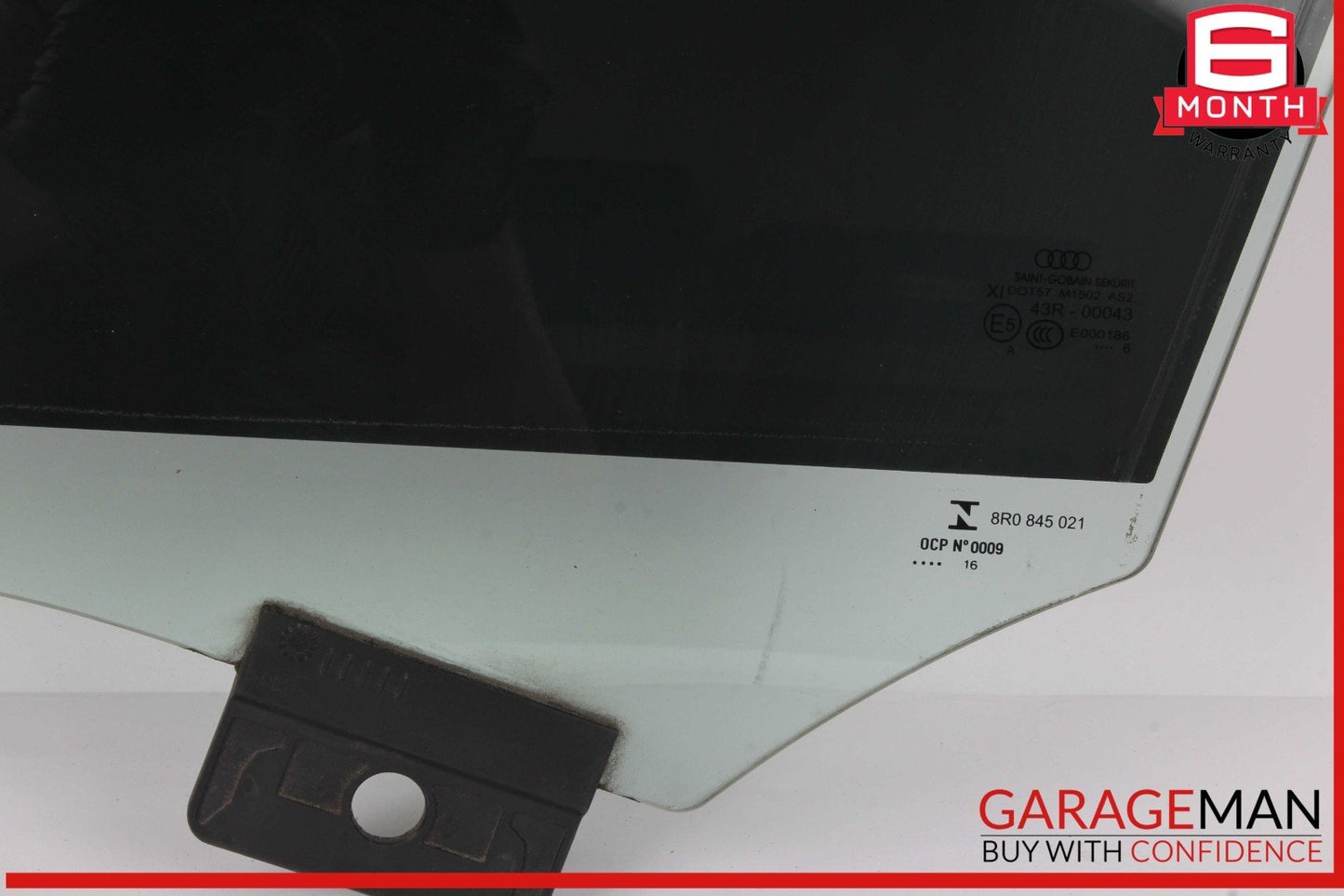 14-17 Audi SQ5 Front Left Driver Side Door Window Auto Glass OEM