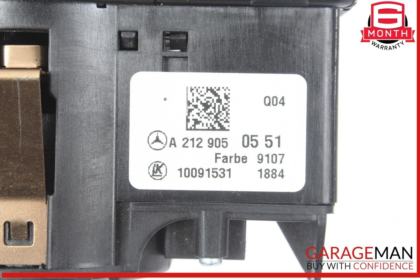 08-20 Mercedes W117 CLA250 GLK350 Headlight Fog Light Switch Control Module OEM
