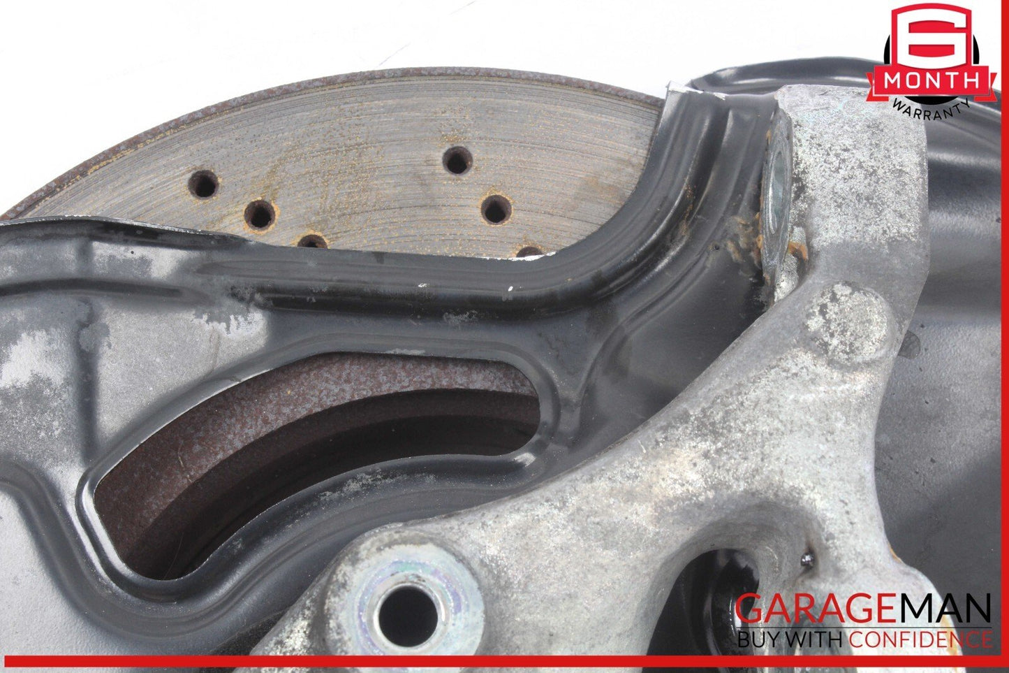 08-17 Mercedes W204 C250 Front Left Side Spindle Knuckle Hub w/ Rotor Disc