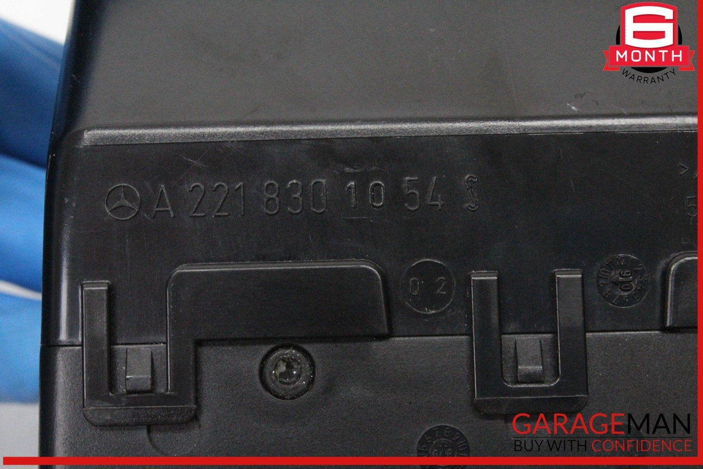07-13 Mercedes W221 S550 Rear Center Console AC A/C Air Vent Grille 2218301054