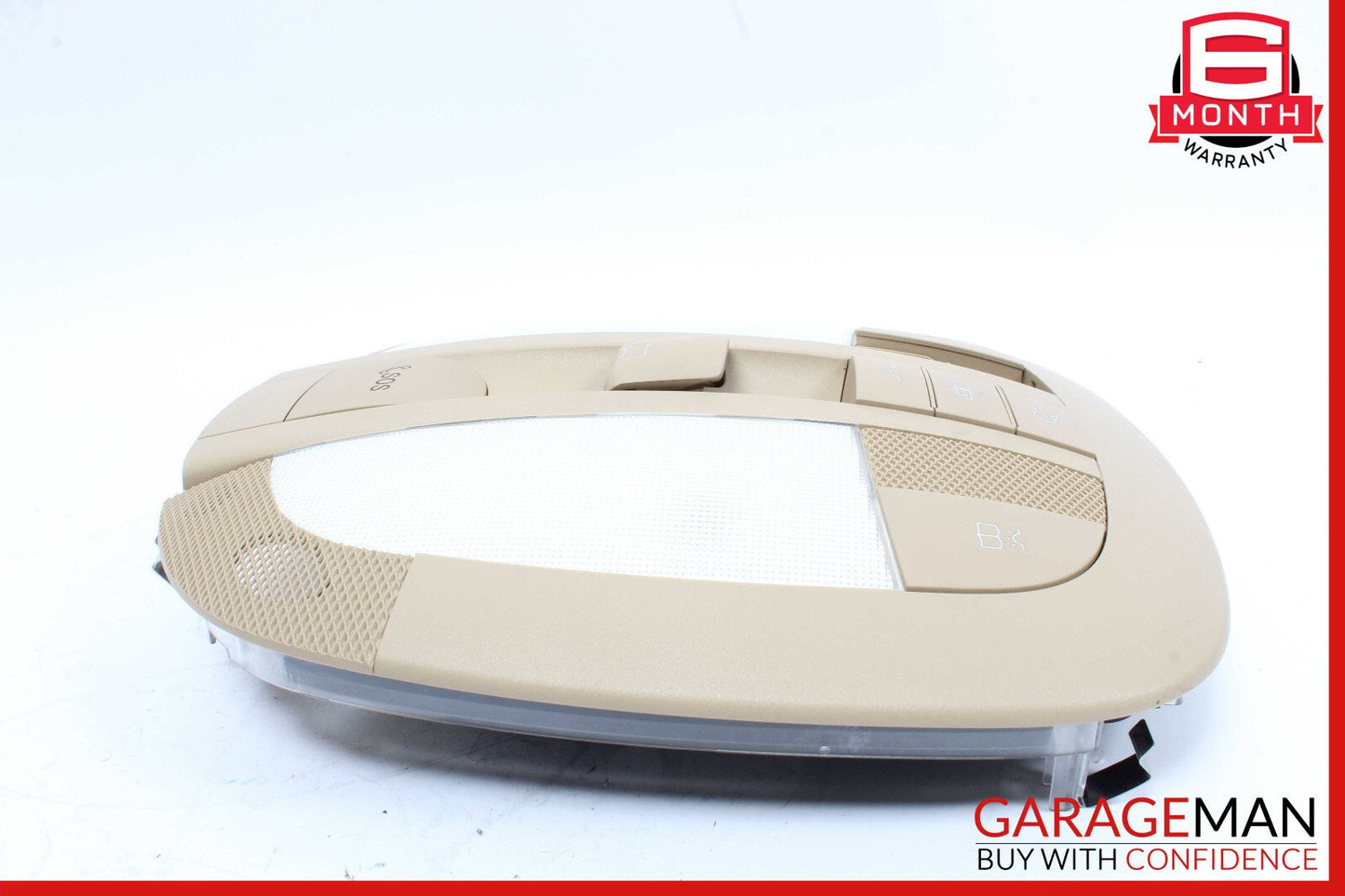 06-13 Mercedes X164 GL450 ML350 R350 Front Top Overhead Dome Light Lamp Brown