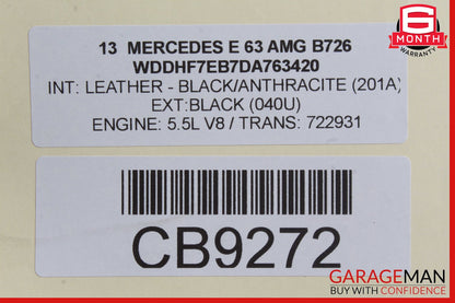 10-17 Mercedes W212 E63 Sirius Satellite Radio Receiver 2128706489 OEM