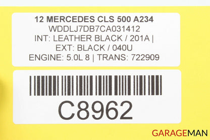 12-14 Mercedes W218 CLS500 Front Right Passenger Side Door Control Module Unit