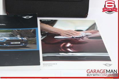 18 Mini Cooper S Countryman Owner Owner's Manual Operator User Guide w/ Case OEM