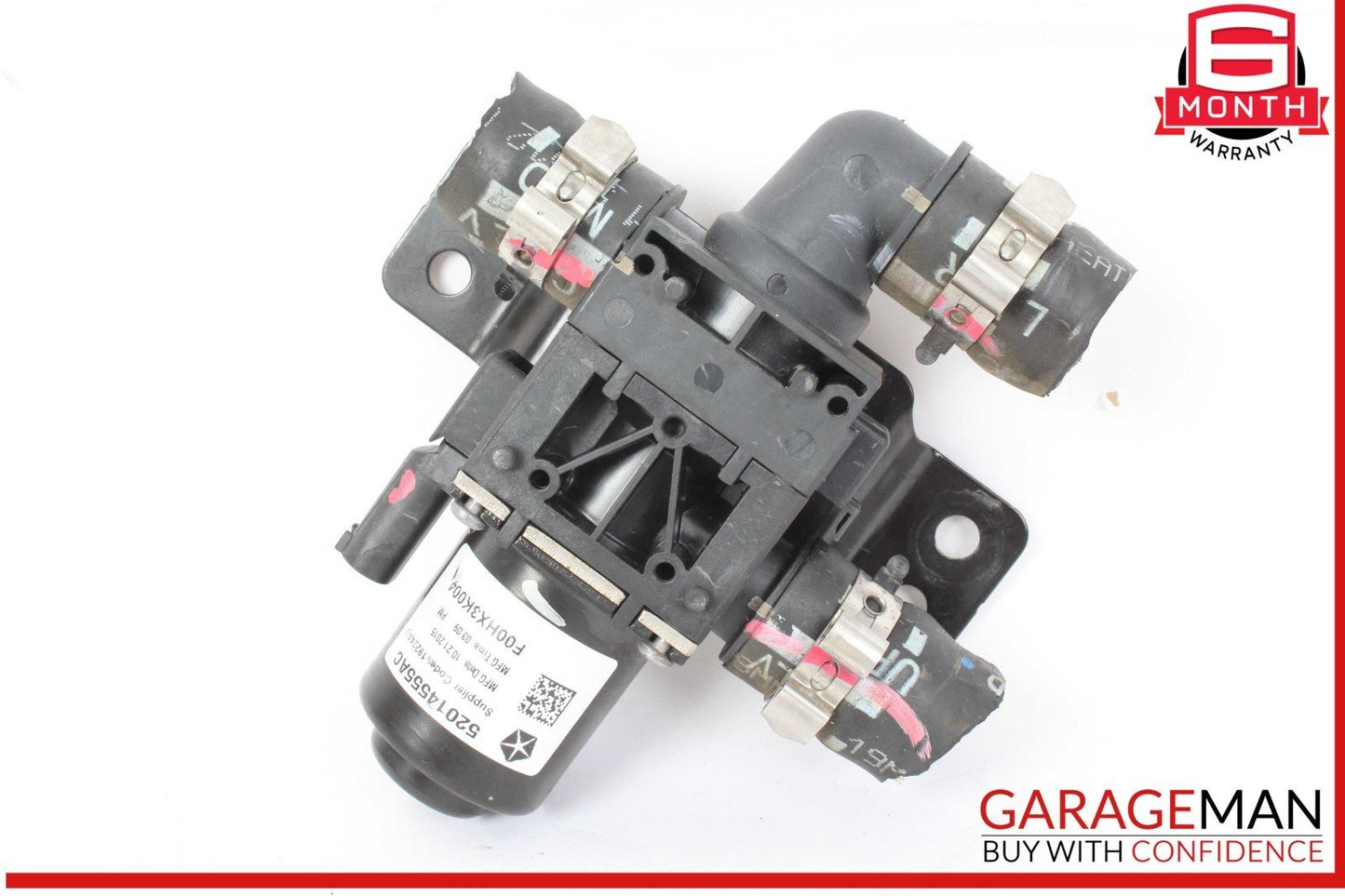12-19 Fiat 500E EV Electric Auxiliary Coolant Water Pump 52014555AC OEM