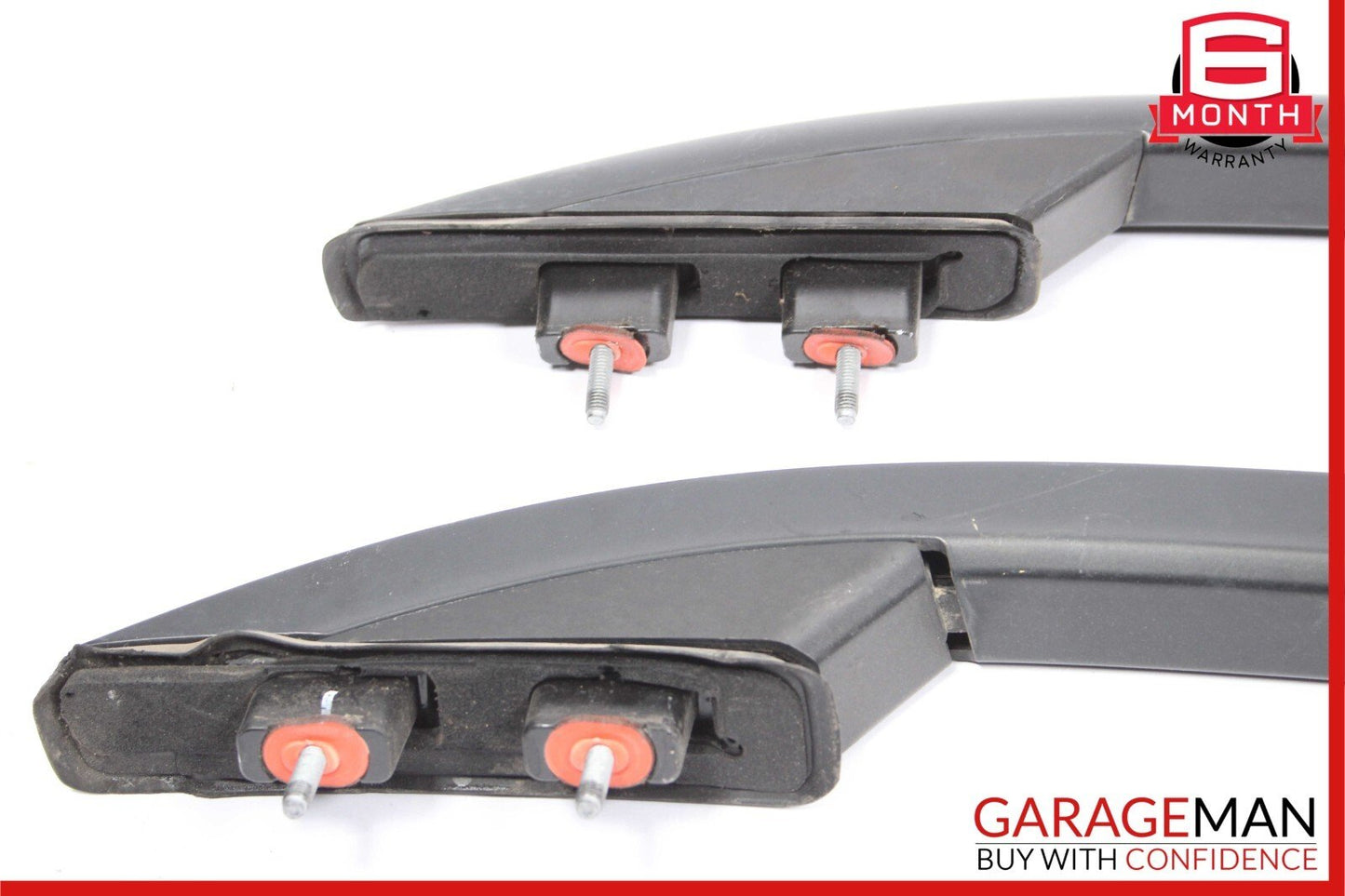 13-15 Mercedes X204 GLK350 Left & Right Roof Luggage Rack Rail Molding Trim Set