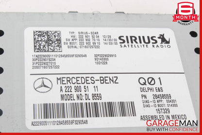 15-20 Mercedes W205 C300 Trunk Satellite Radio Receiver Control Module Unit OEM