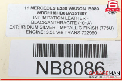 08-14 Mercedes W212 E350 Wagon Master Cylinder Power Brake Booster 2124301130