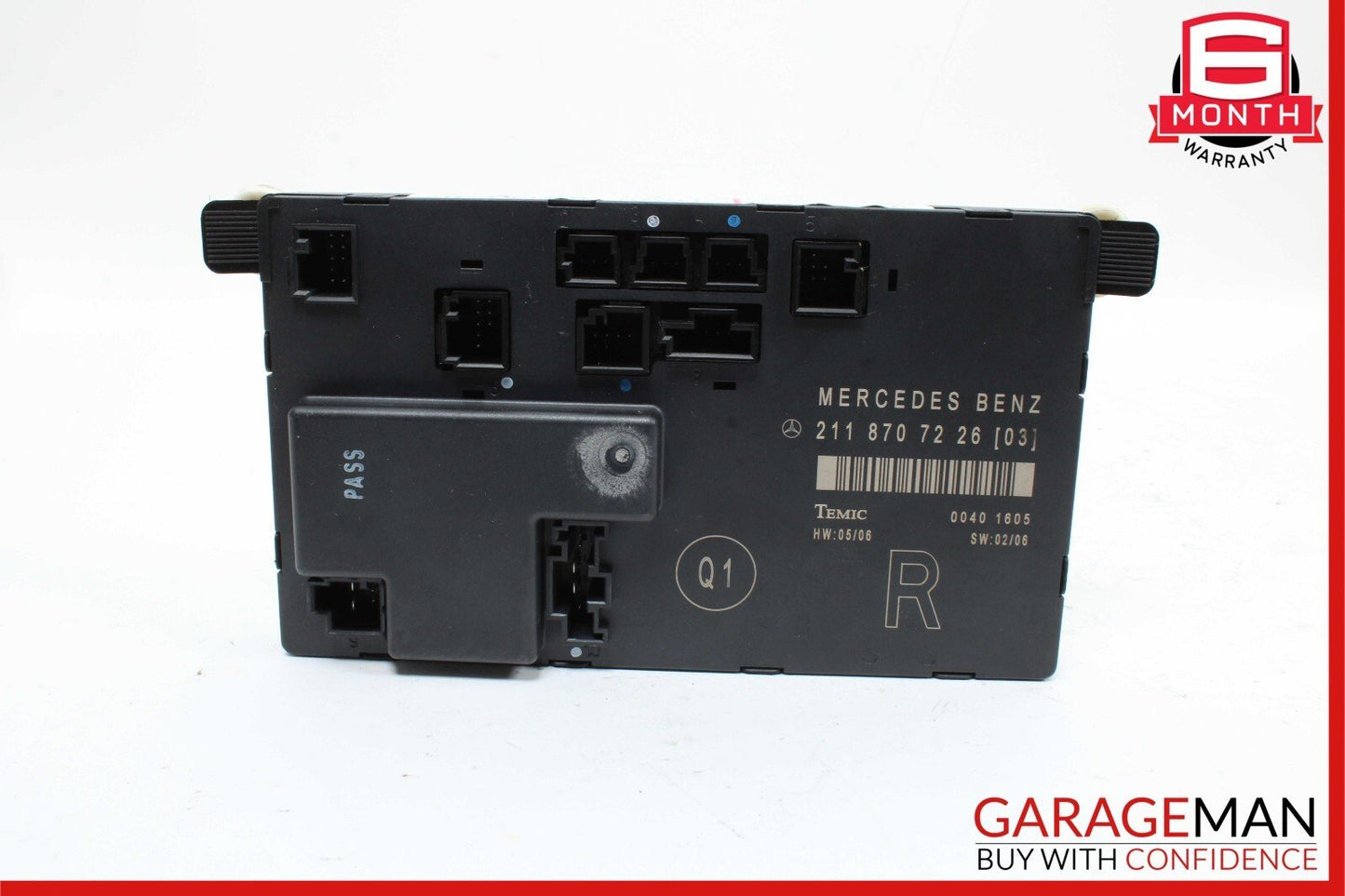 03-09 Mercedes W211 E320 E350 E550 Front Right Side Door Control Module Unit OEM