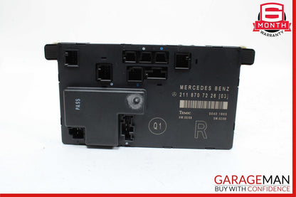 03-09 Mercedes W211 E320 E350 E550 Front Right Side Door Control Module Unit OEM