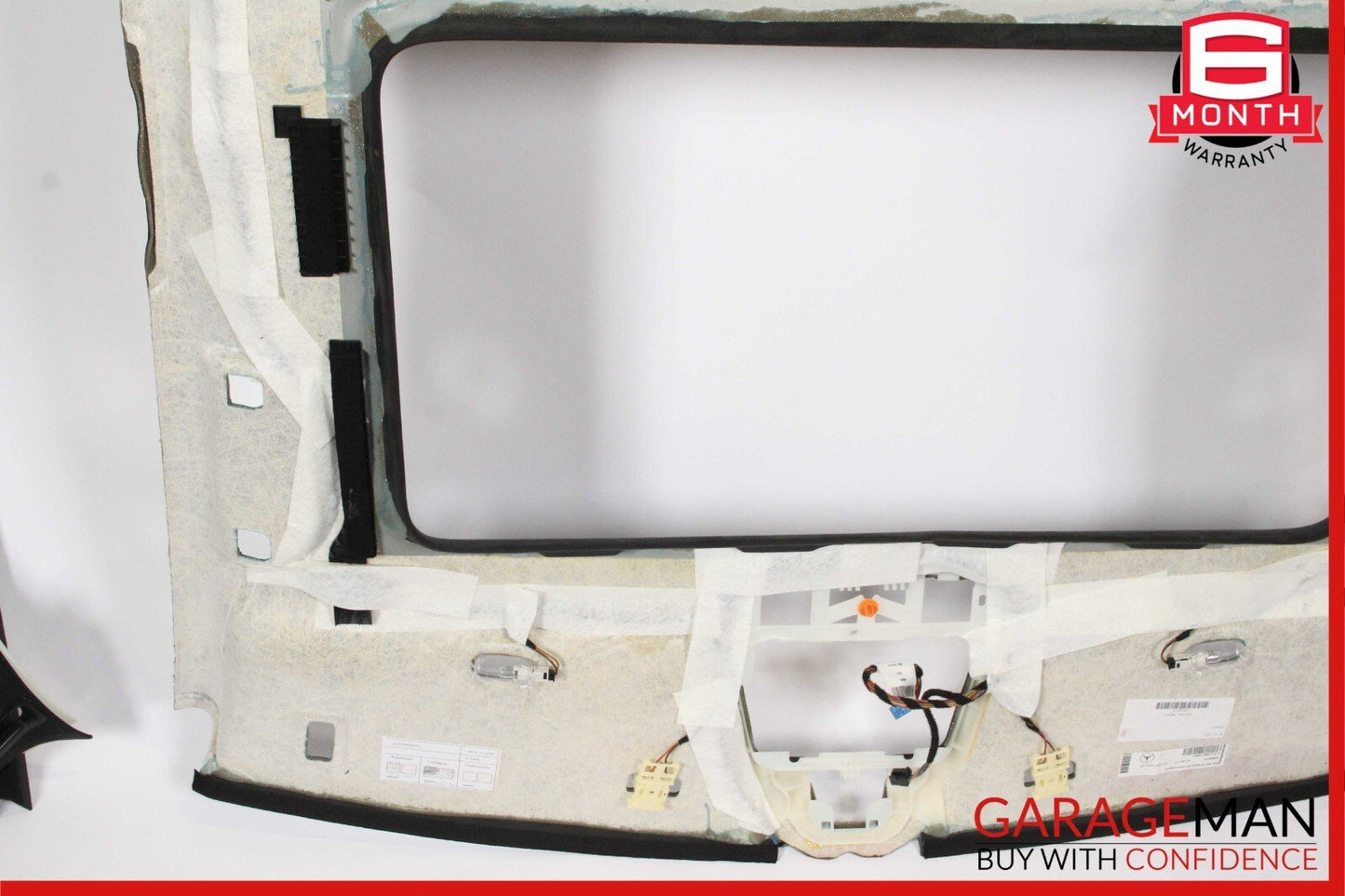 10-16 Mercedes W212 E350 E63 AMG Interior Roof Headliner Pillar Trim Cover Set