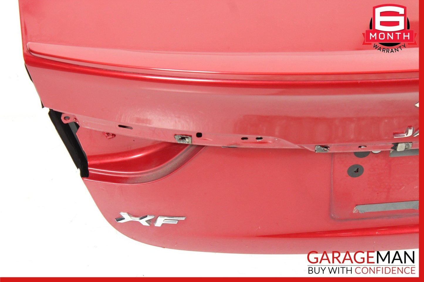 16-23 Jaguar XF Rear Trunk Lid Shell Panel Deck Red OEM