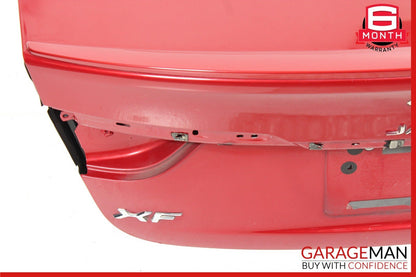 16-23 Jaguar XF Rear Trunk Lid Shell Panel Deck Red OEM