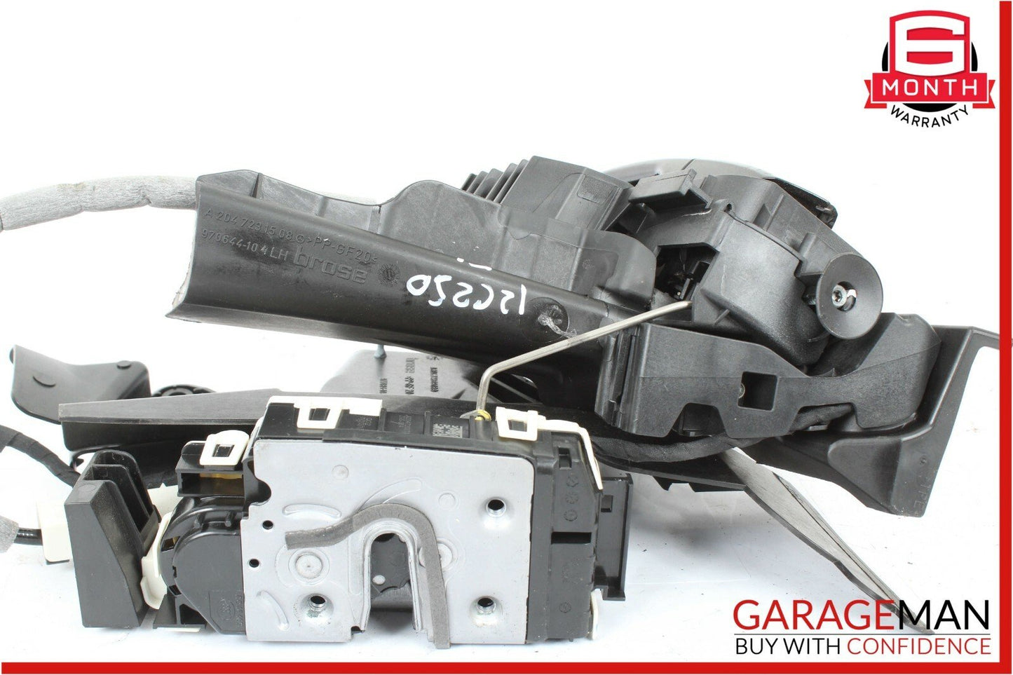 12-14 Mercedes W204 C250 Keyless Go Front Left Exterior Door Handle w/ Actuator