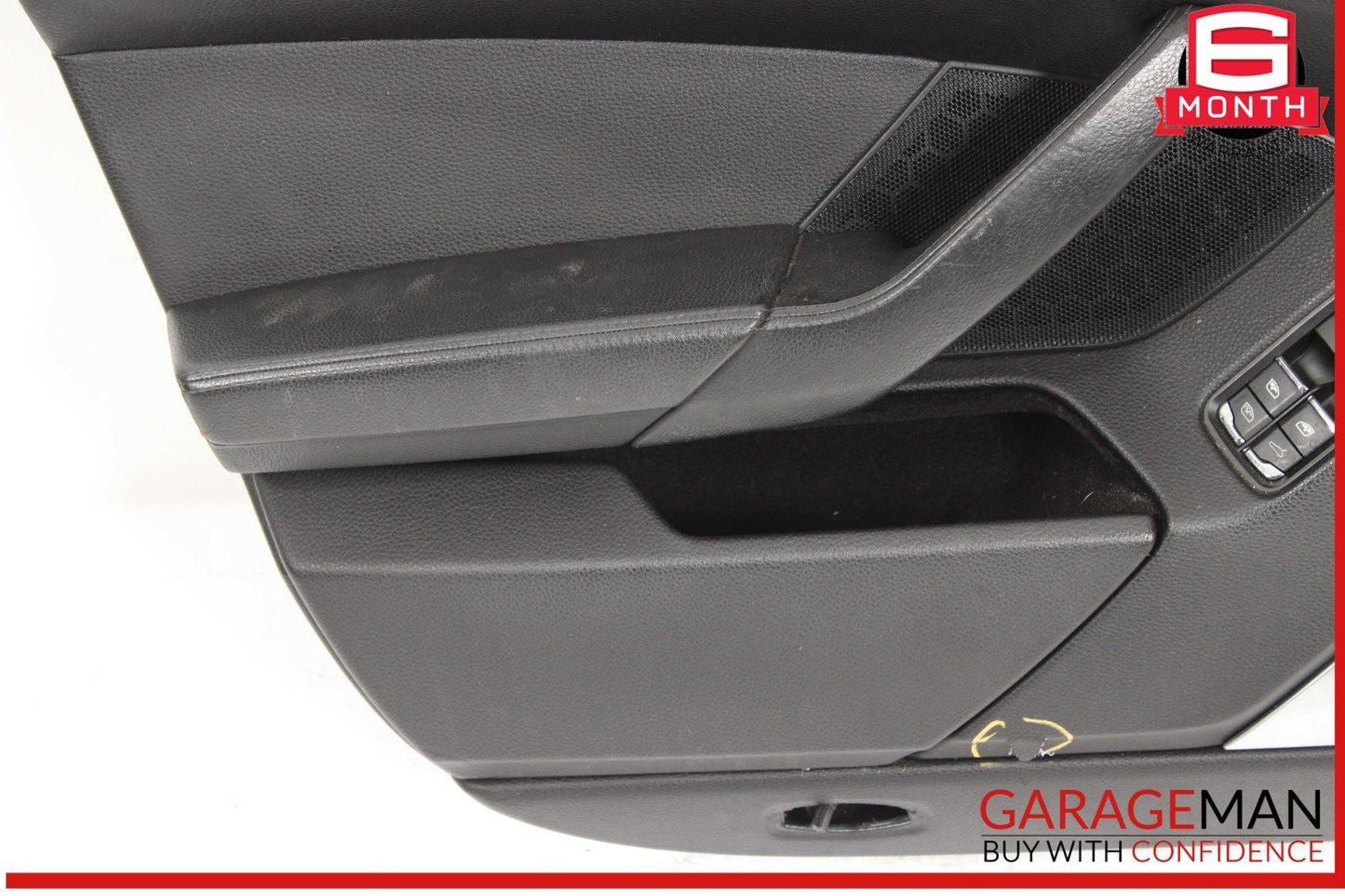 10-16 Porsche Panamera 970 GTS Front Left Interior Door Panel Leather OEM