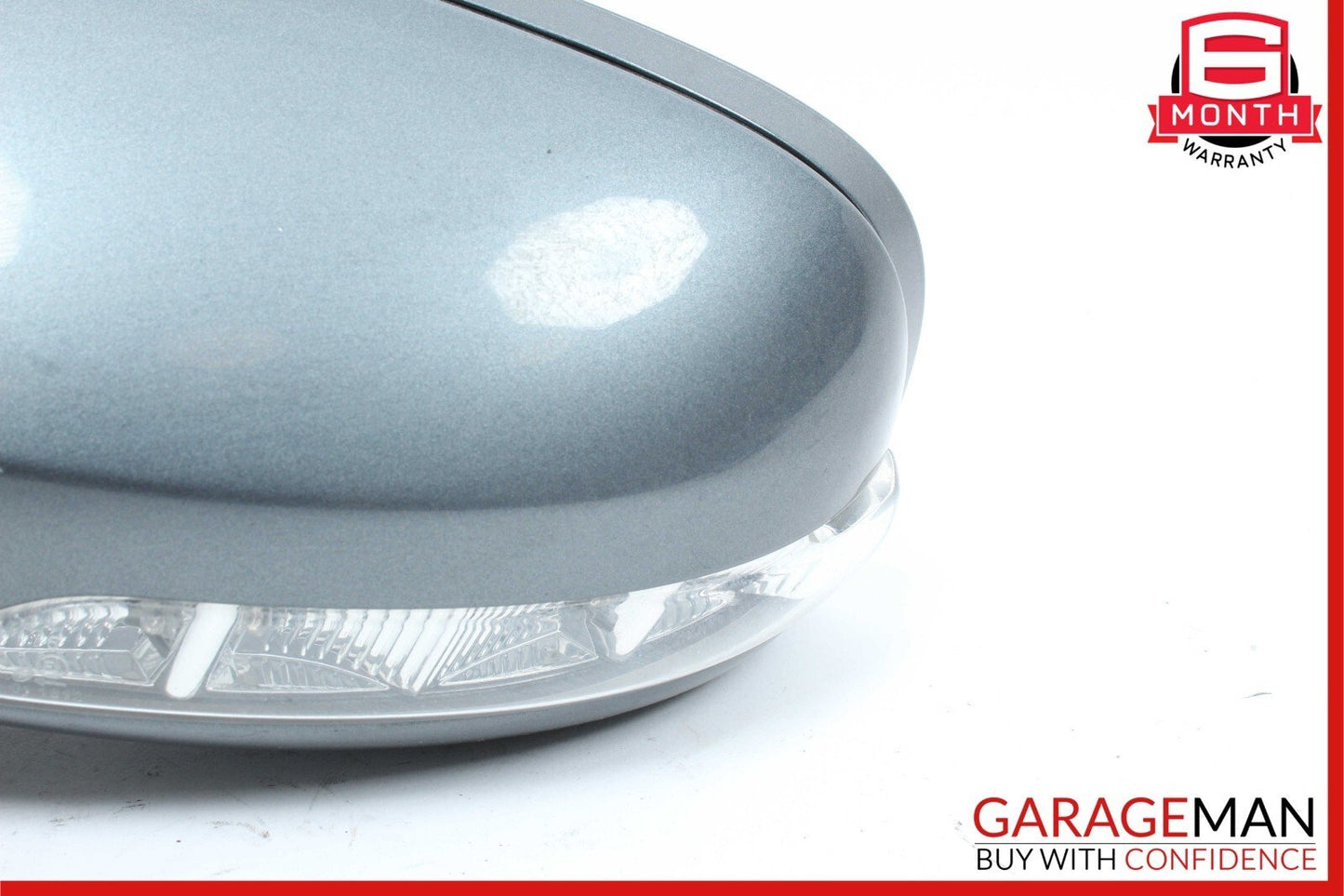 07-09 Mercedes W211 E350 E500 Front Left Side Mirror Door Rear View Flintgray