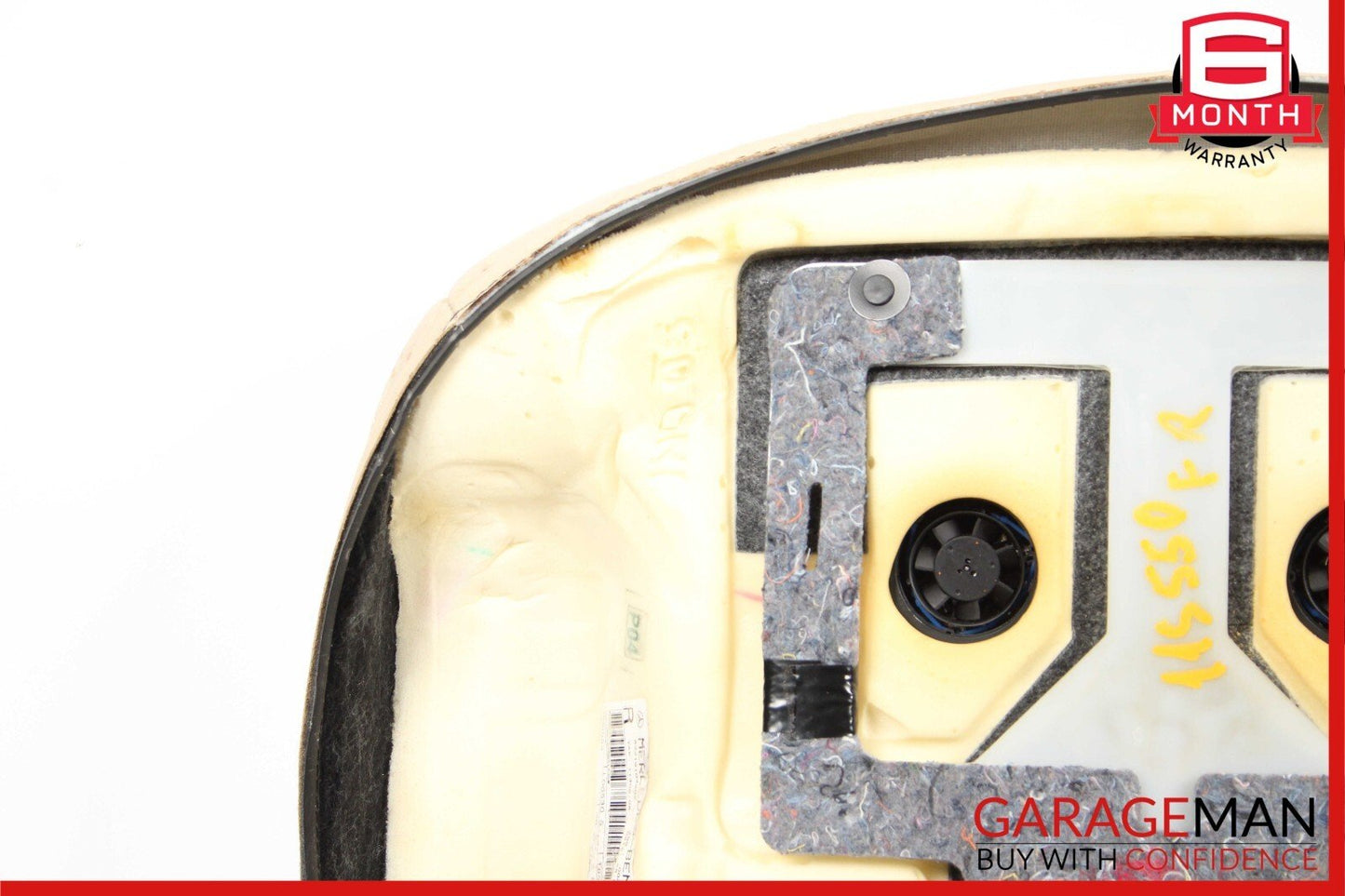 10-13 Mercedes W221 S400 S550 Front Right Side Lower Bottom Seat Cushion Beige