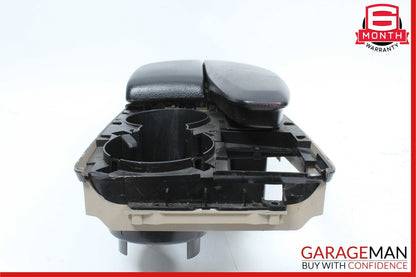08-14 Mercedes W204 C250 Center Console Armrest Cupholder Compartment OEM