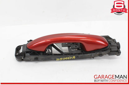 15-20 Mercedes W205 C300 Right Passenger Side Exterior Door Handle Red OEM