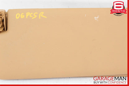 03-10 Porsche Cayenne S 955 957 Front Right Side Sunvisor Sun Visor Shade OEM