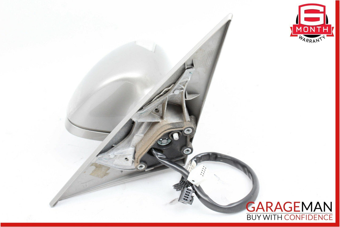 06-08 Mercedes W219 CLS500 Front Left Side Mirror Door Rear View Silver OEM