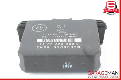 01-07 Mercedes W203 C240 C230 Rear Right Passenger Door Control Module OEM