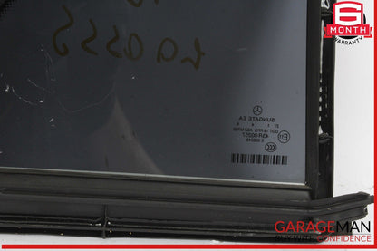 07-13 Mercedes W221 S550 S63 AMG Rear Left Driver Side Quarter Window Glass OEM