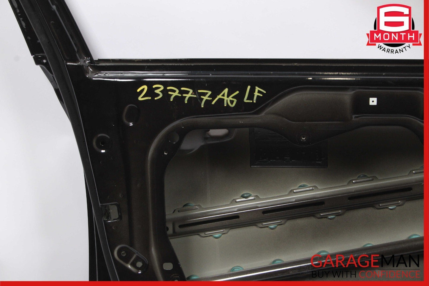 17-19 Genesis G90 Front Left Driver Side Exterior Door Shell Frame Panel Black