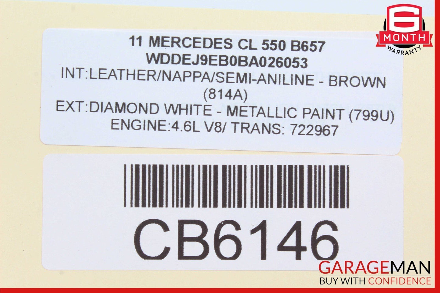 10-14 Mercedes W216 CL550 S550 Headlight Xenon High Beam Ballast Module OEM