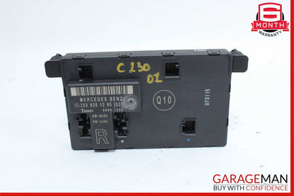 01-07 Mercedes W203 C230 Front Right Side Door Control Module 2038201285 OEM