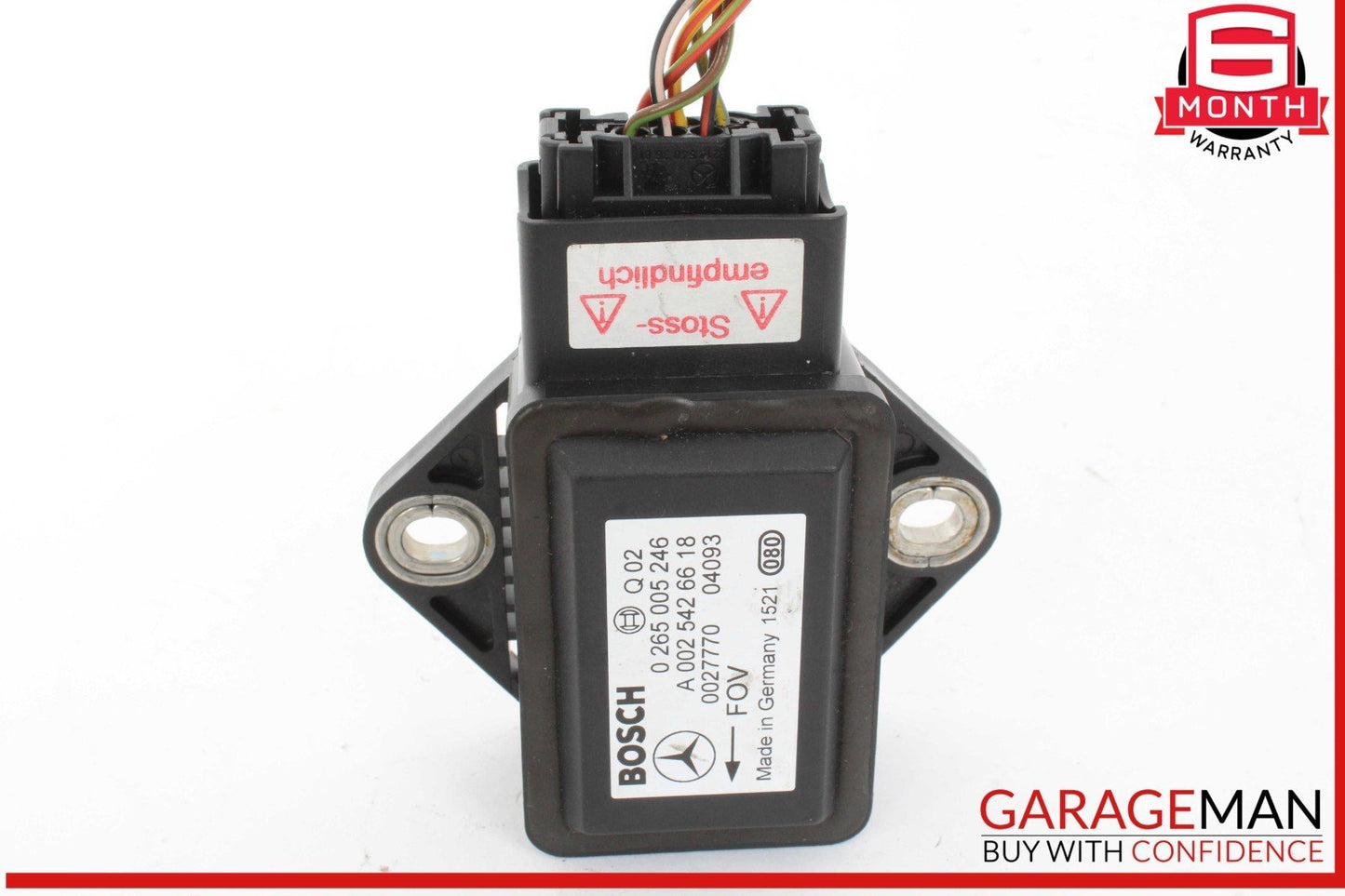 03-11 Mercedes R230 SL500 CLS350 Yaw Turn Rate Acceleration Sensor 0025426618