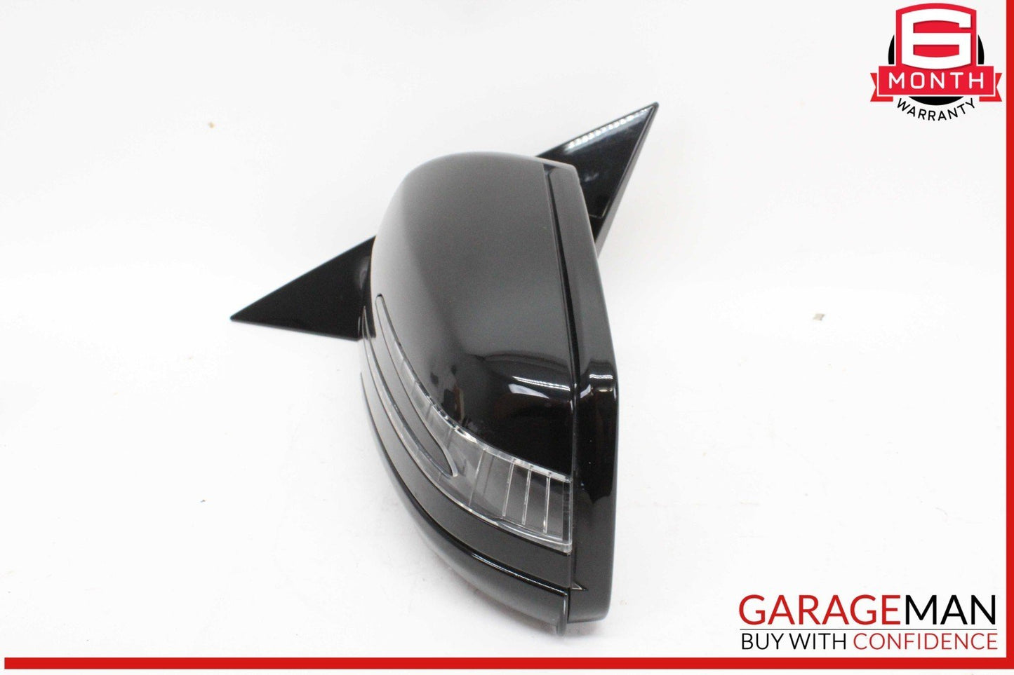 14-16 Mercedes W207 E400 Front Left Door Rear View Mirror w/ Blind Spot & Camera