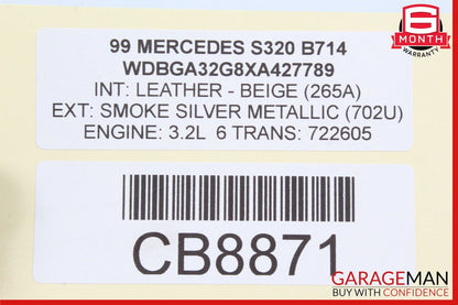 96-99 Mercedes W140 S320 SL500 Blinker Hazard Warning Control Unit 1405420932
